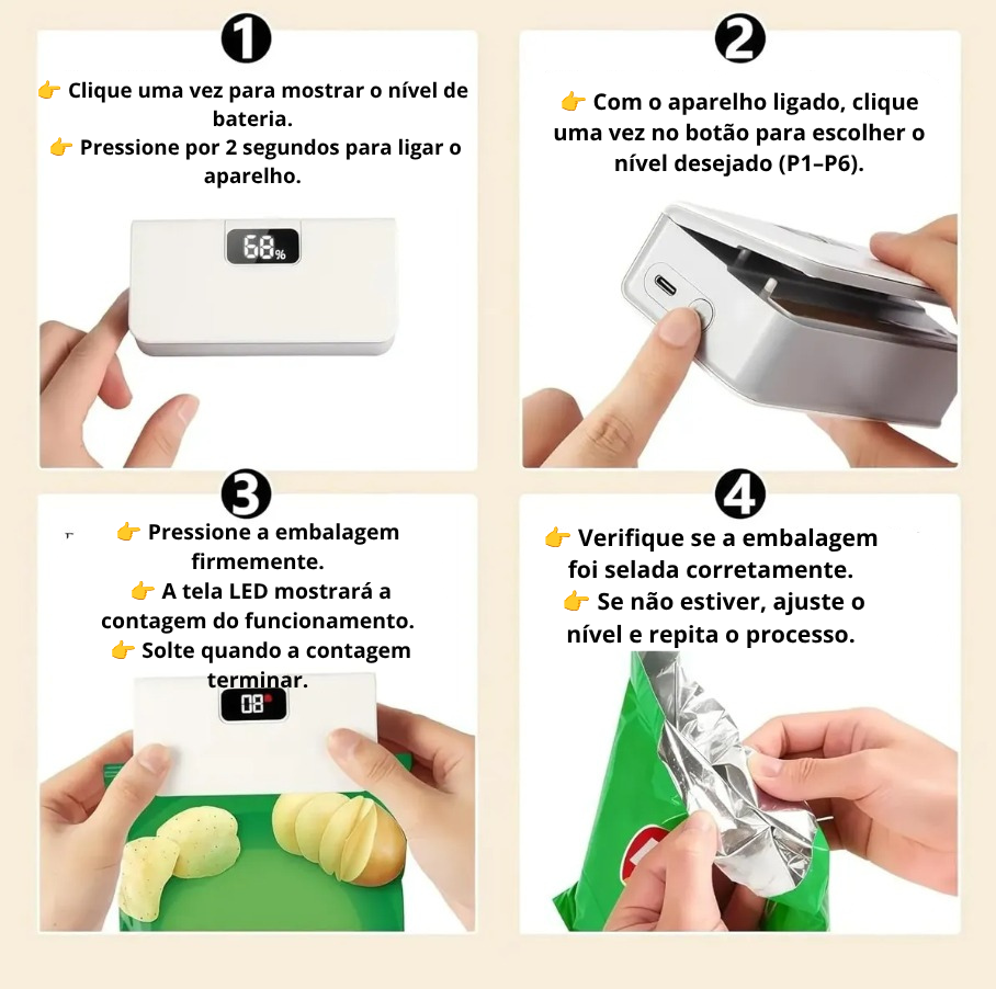 Mini Seladora Portátil